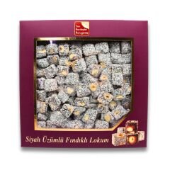 Siyah Üzümlü Fındıklı Lokum 500 g