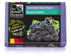 Sağlıklı Atıştırmalık - Çekirdekli Siyah Kuru Üzüm 300 g