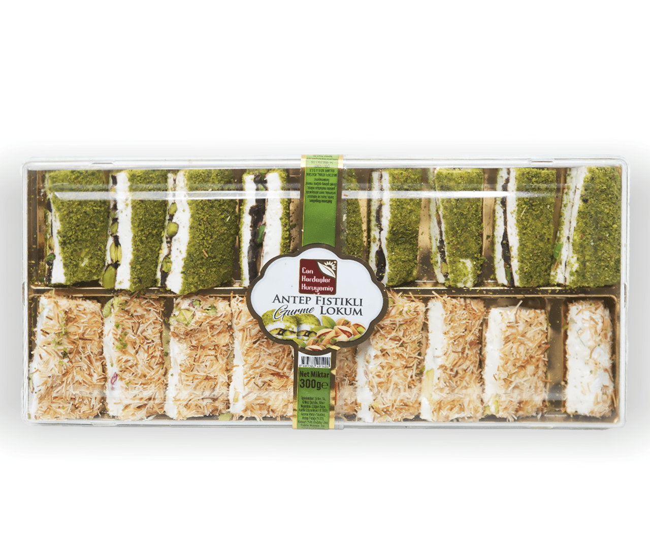 Kadayıflı Antep Fıstıklı Gurme Lokum 300g