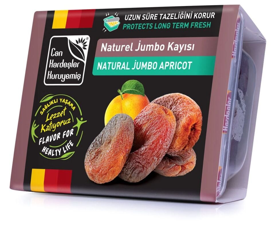 Sağlıklı Atıştırmalık - Naturel Jumbo Kayısı Gün Kurusu 350 g
