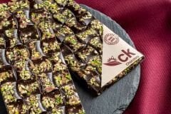 Antep Fıstıklı Bitter Tablet Çikolata 50 g