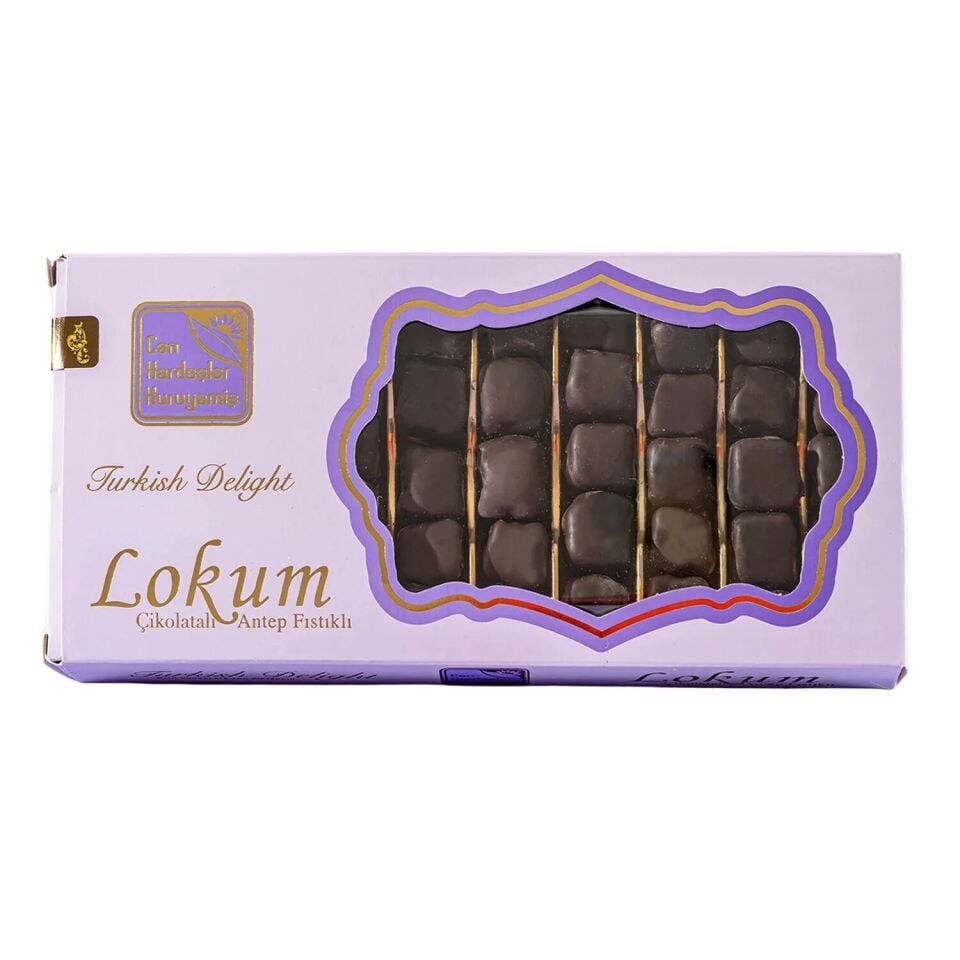 Çikolatalı Antep Fıstıklı Lokum 420 g
