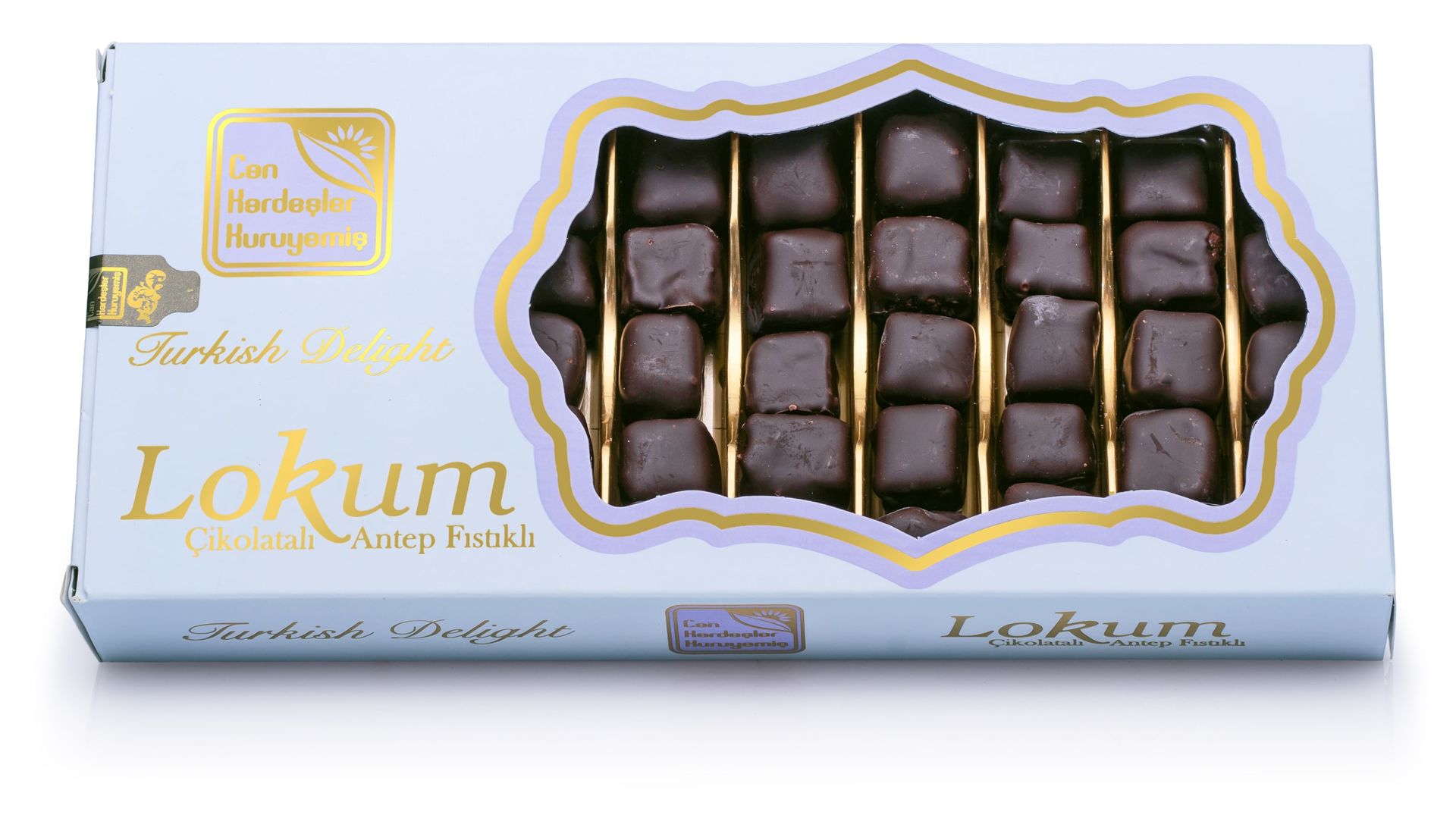 Çikolatalı Antep Fıstıklı Lokum 420g