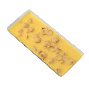 Beyaz Fındıklı Tablet Çikolata 50g