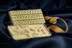 Beyaz Fındıklı Tablet Çikolata 50g