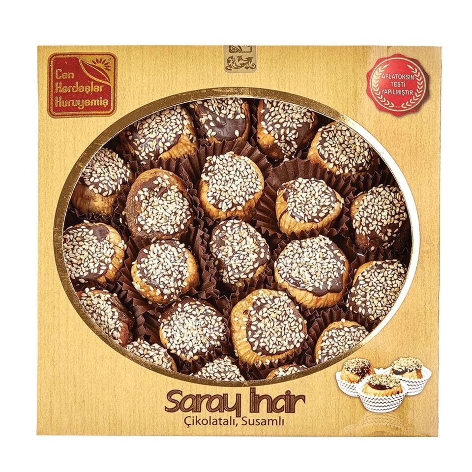 Çikolatalı Susamlı Saray İnciri 470 g