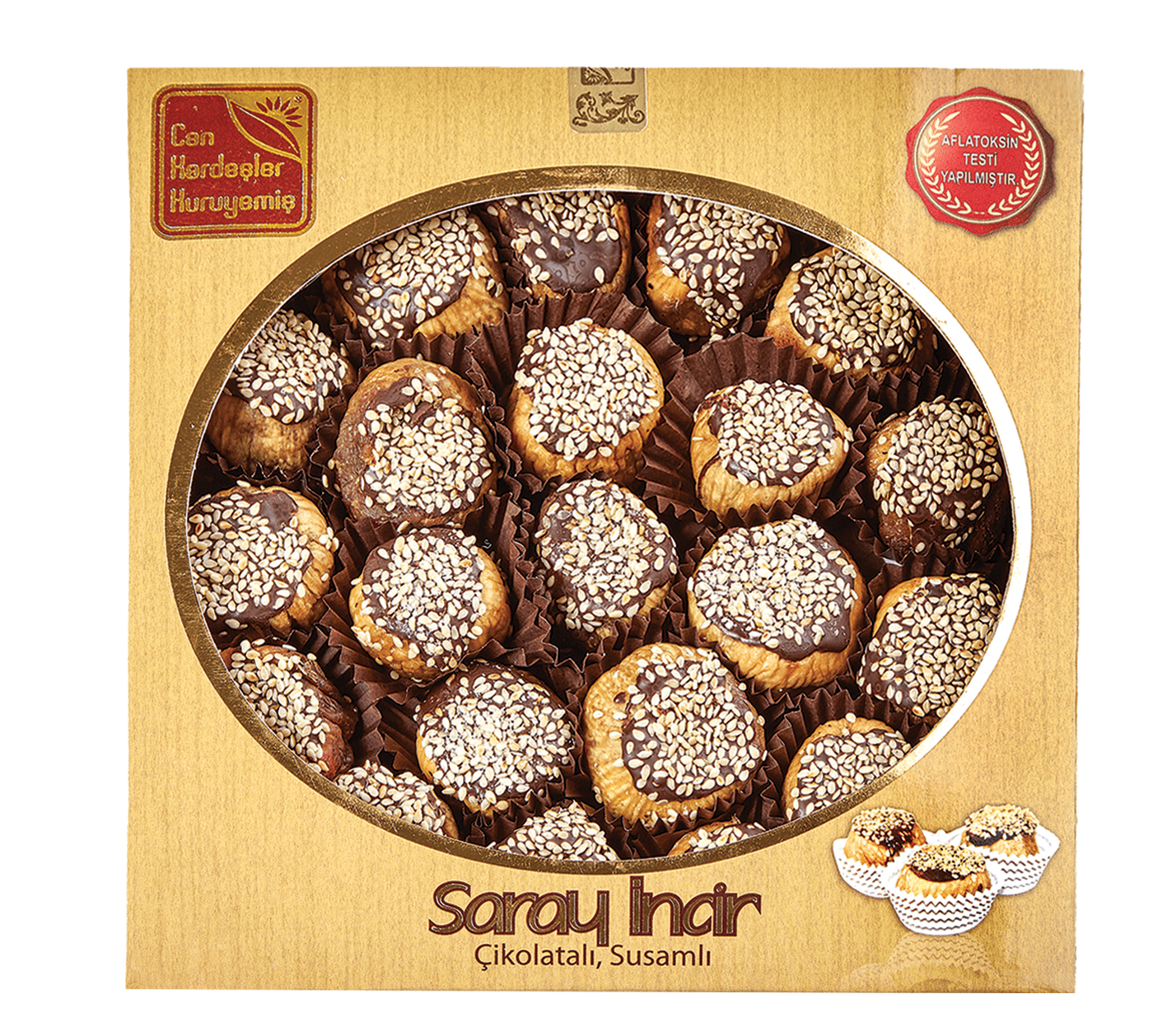Çikolatalı, Susamlı Saray İnciri 470 g