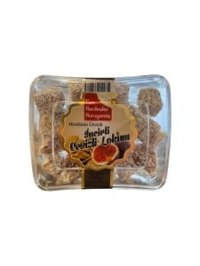 Hindistan Cevizli İncirli Cevizli Lokum 100 g Paket