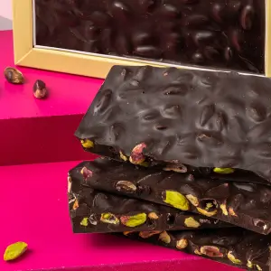 Antep Fıstıklı Bitter Beyoğlu Çikolata 200g