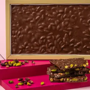 Antep Fıstıklı Sütlü Beyoğlu Çikolata 400g