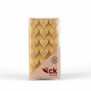 Yaban Mersinli Beyaz Tablet Çikolata 90g