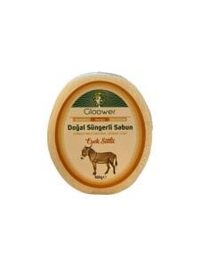 Süngerli Eşek Sütlü Sabun 100 g