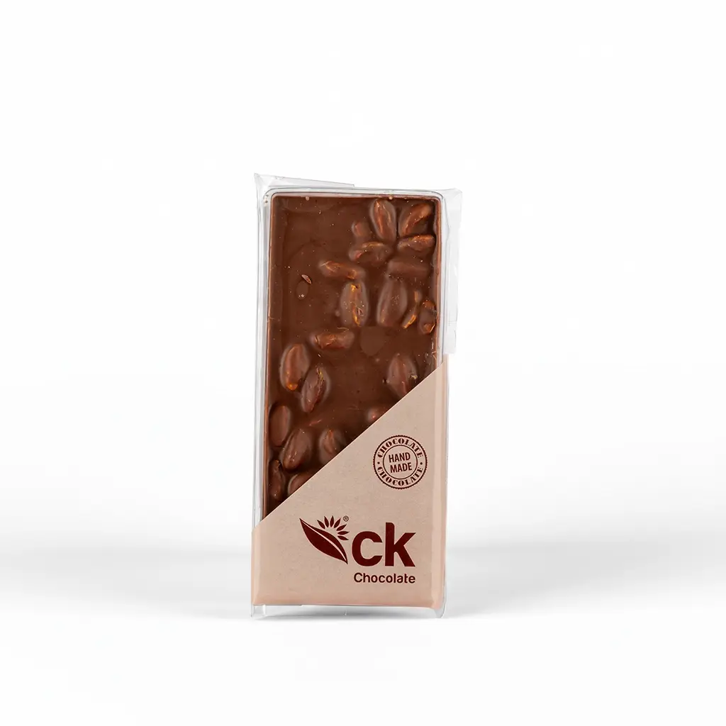 Bademli Sütlü Tablet Çikolata 100g