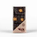 Karamelli Bisküvili Bitter Tablet Çikolata 100 g