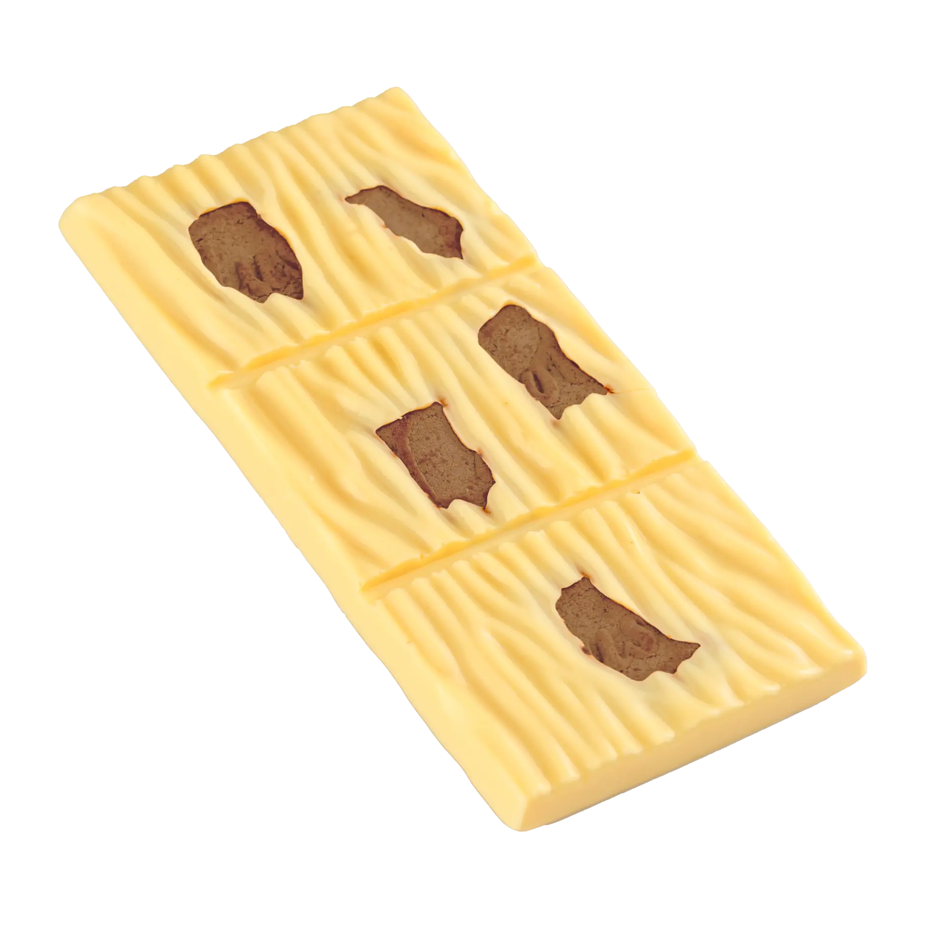 Kakaolu Bisküvili Beyaz Tablet Çikolata - 100g