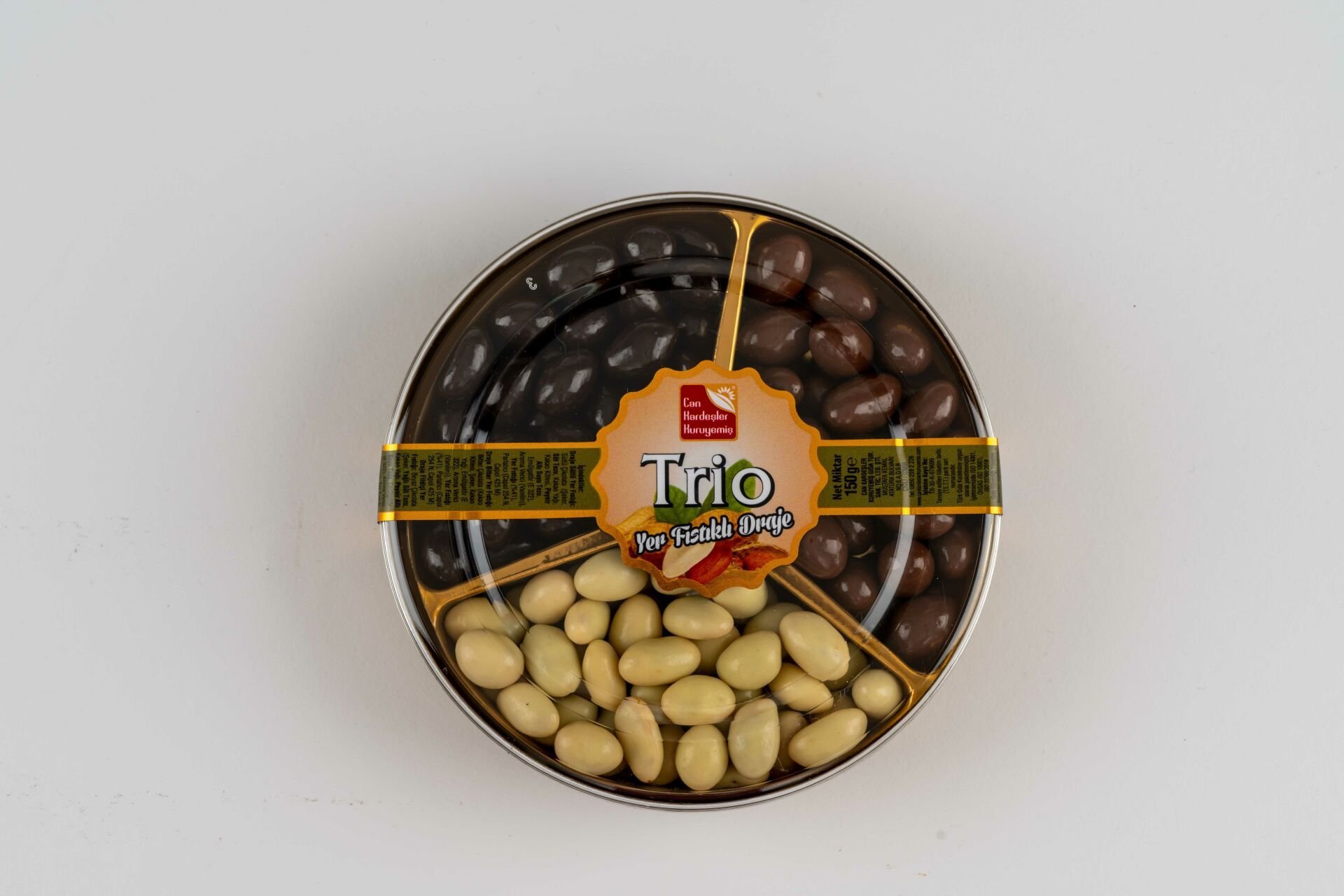 Yer Fıstıklı Draje Trio 150 g