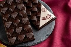 Yaban Mersinli Bitter Tablet Çikolata 90 g