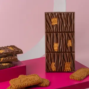 Karamel Bisküvili Sütlü Tablet Çikolata 100 g