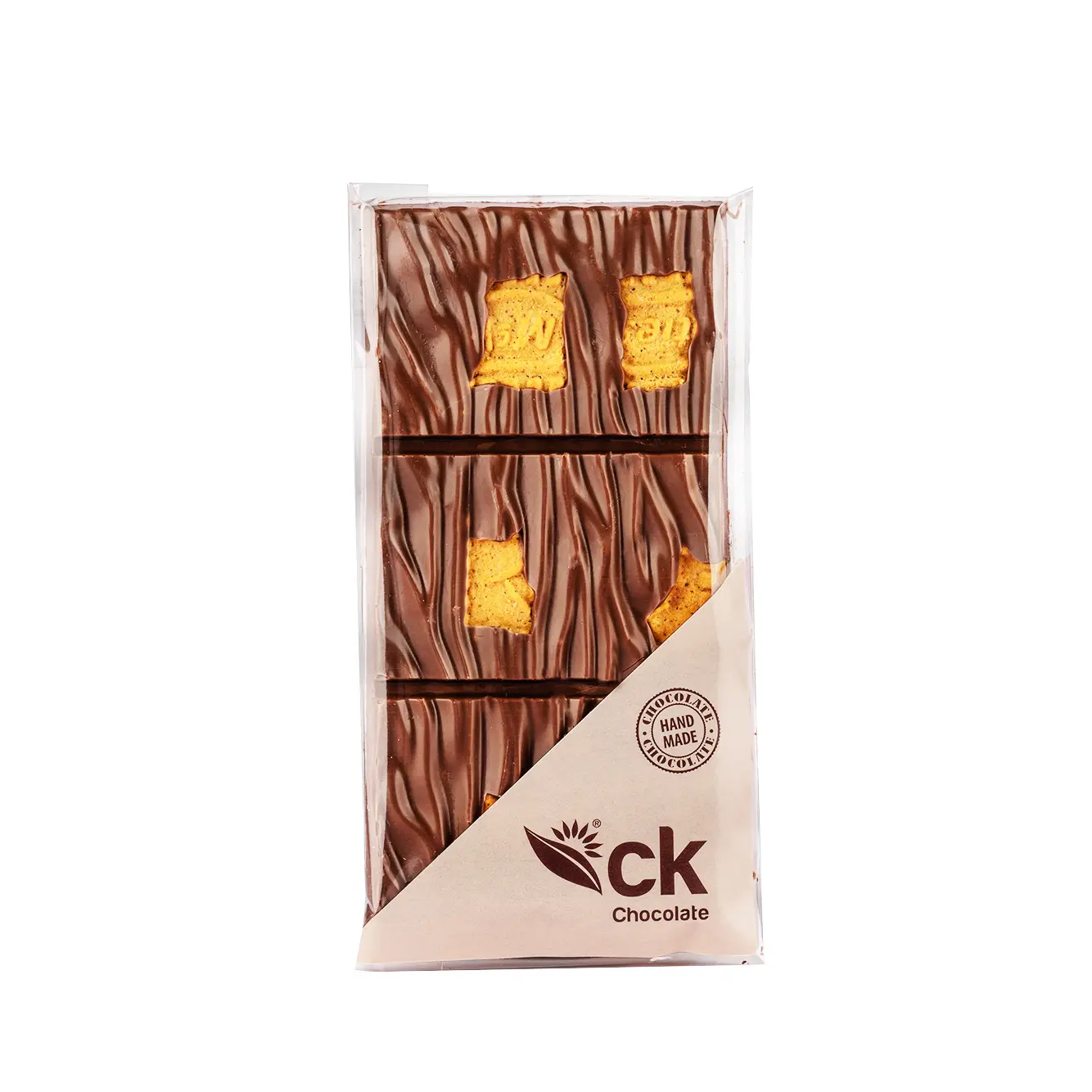 Karamel Bisküvili Sütlü Tablet Çikolata 100 g