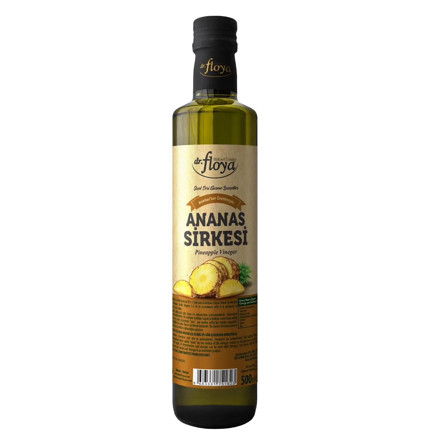 Dr. Floya Ananas Sirkesi 500 mL