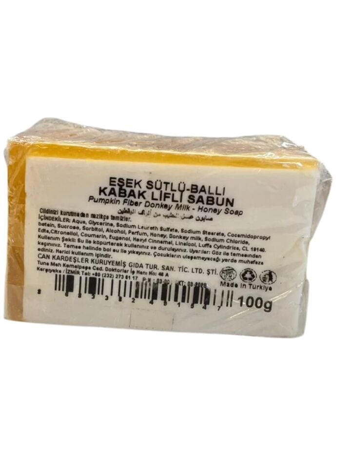 Kabak Lifli - Eşek Sütlü Ballı Sabun 100 g