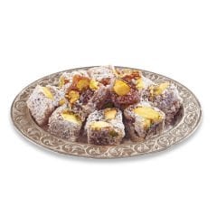 Hindistan Cevizli Antep Fıstıklı İncirli Lokum