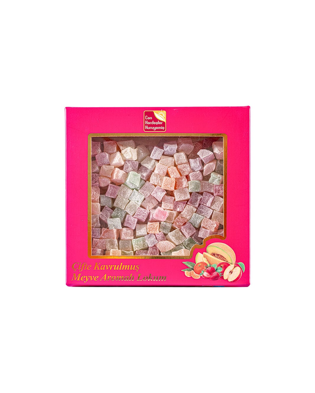 Çifte Kavrulmuş Meyveli Lokum 500 g