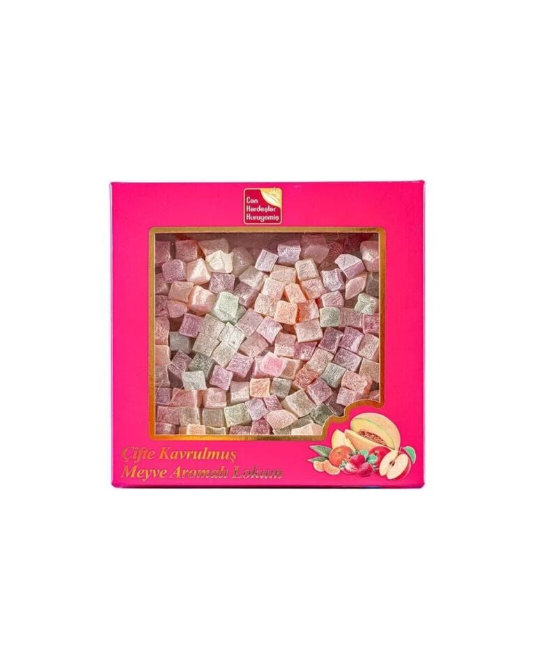 Çifte Kavrulmuş Meyveli Lokum 500 g