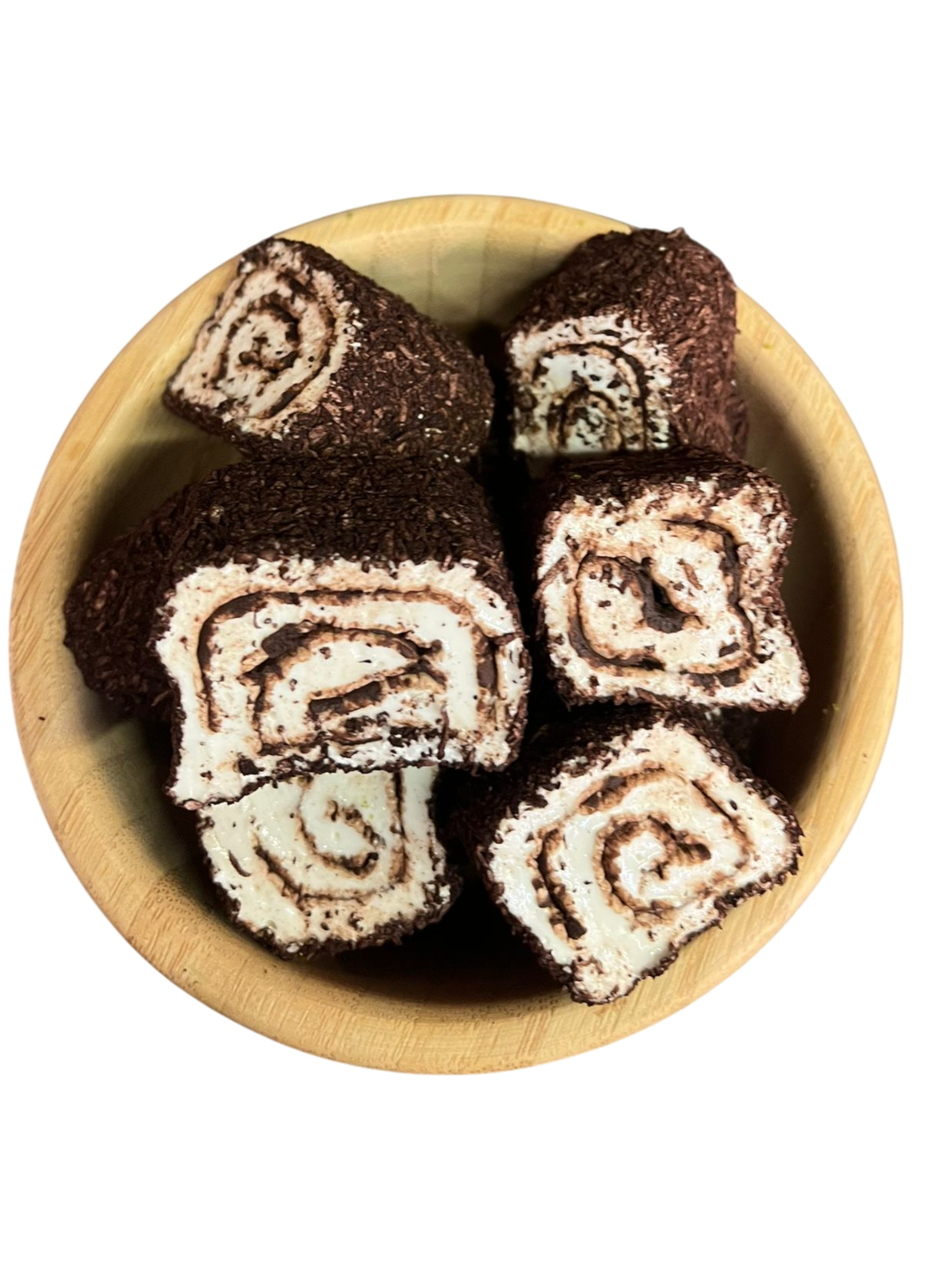 Praline Chocolate-Coated Rolled Turkish Delight