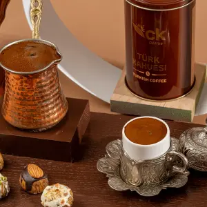 Türk Kahvesi Premium Metal Kutu 250 g