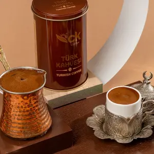 Türk Kahvesi Premium Metal Kutu 250 g