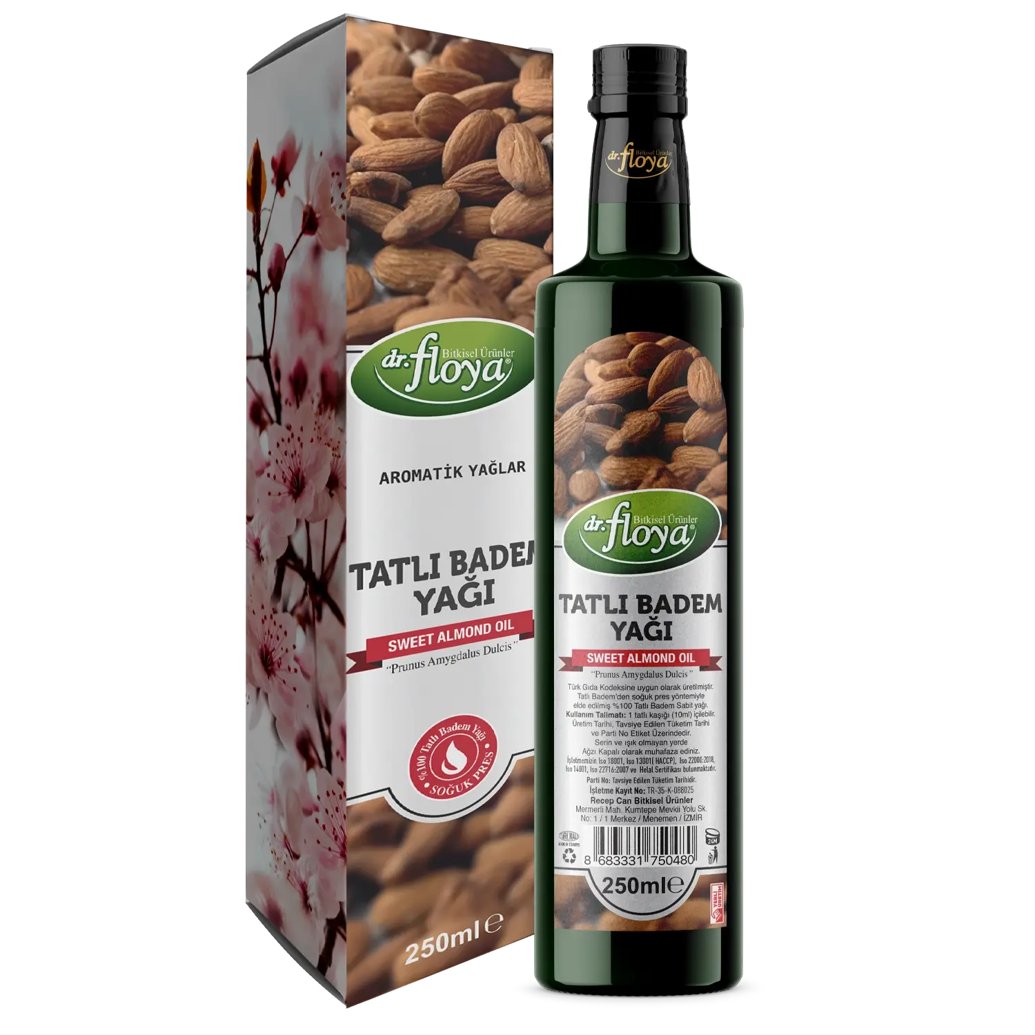 Dr. Floya Tatlı Badem Yağı 250 mL