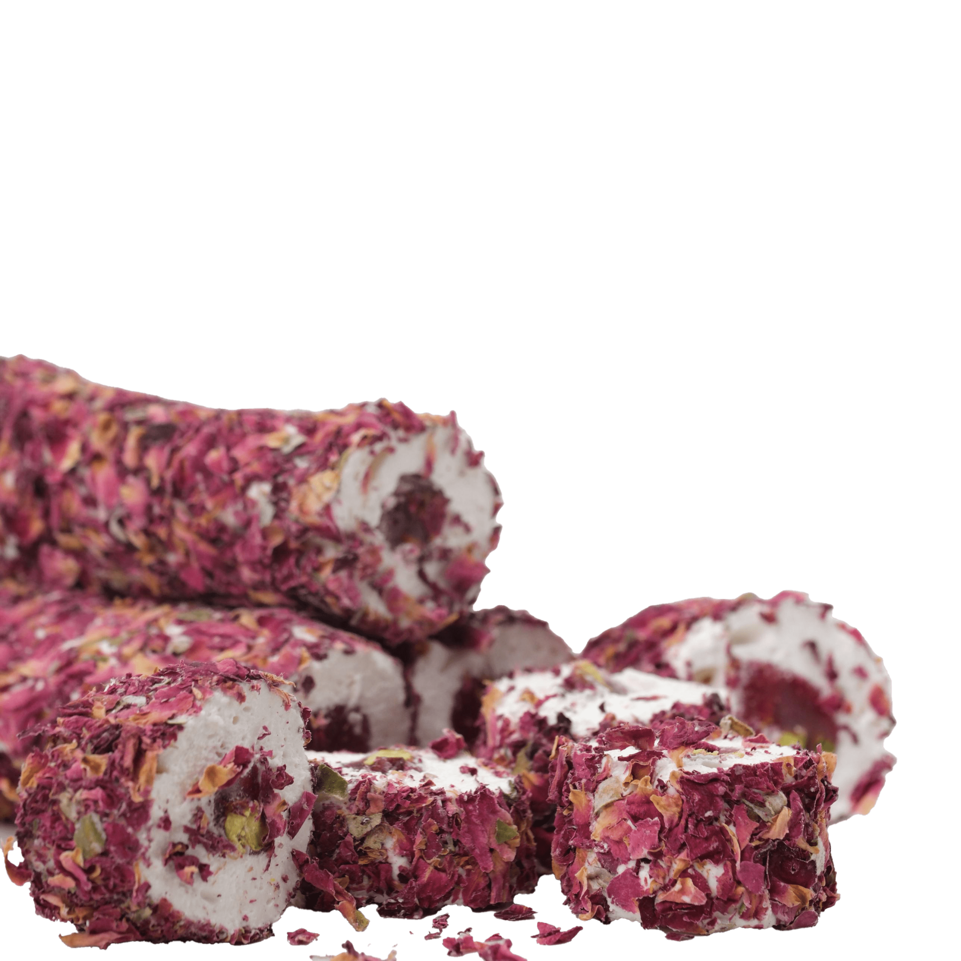 Gül Yapraklı Sultan Nar Aromalı Sarma Lokum