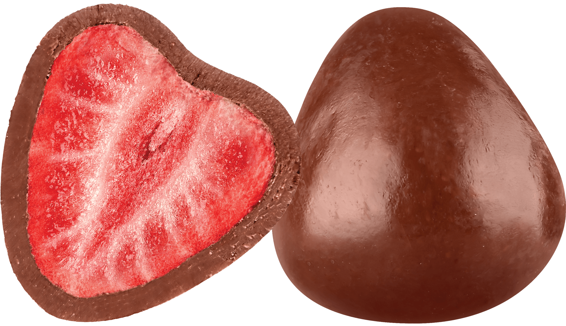 Çikolata Kaplamalı Çilek Draje