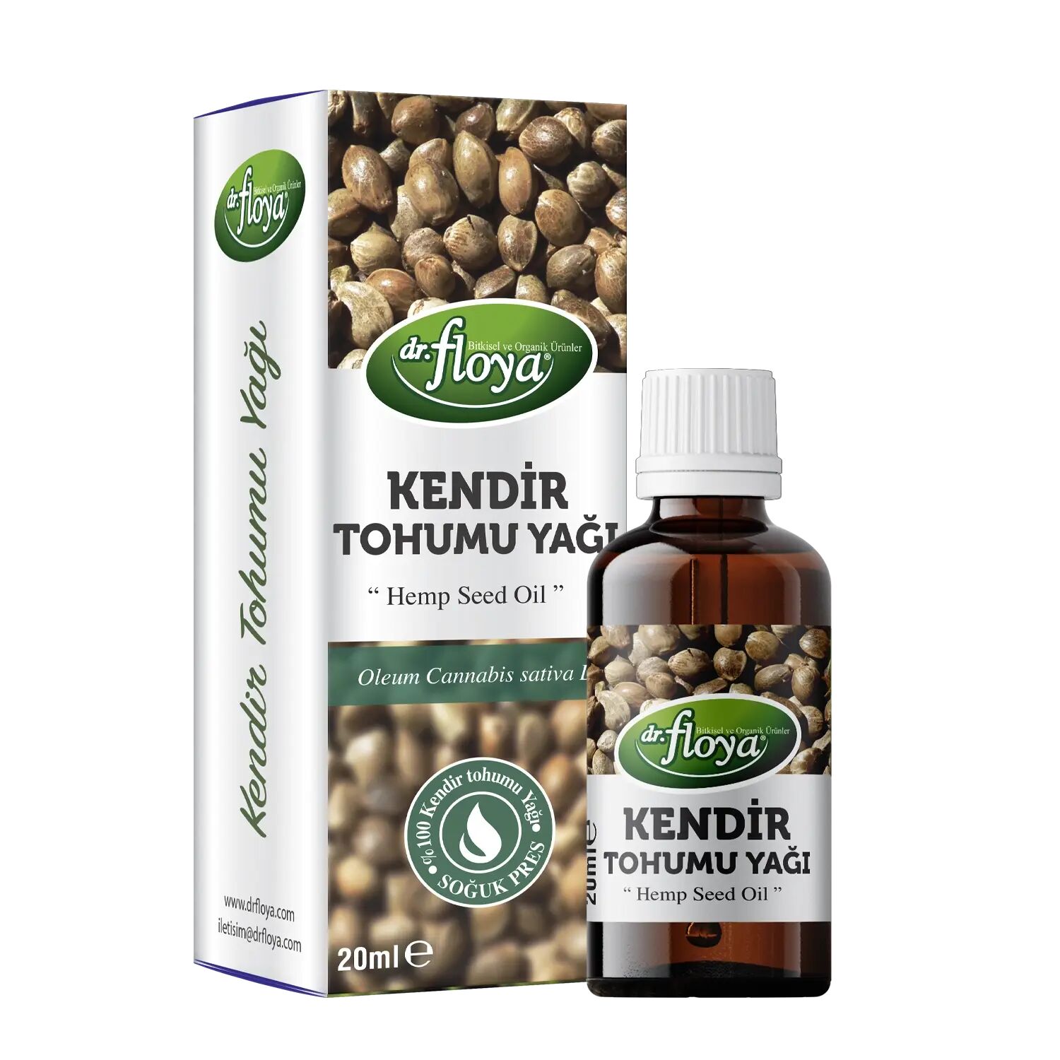 Dr. Floya Kendir Tohumu Yağı 20 mL