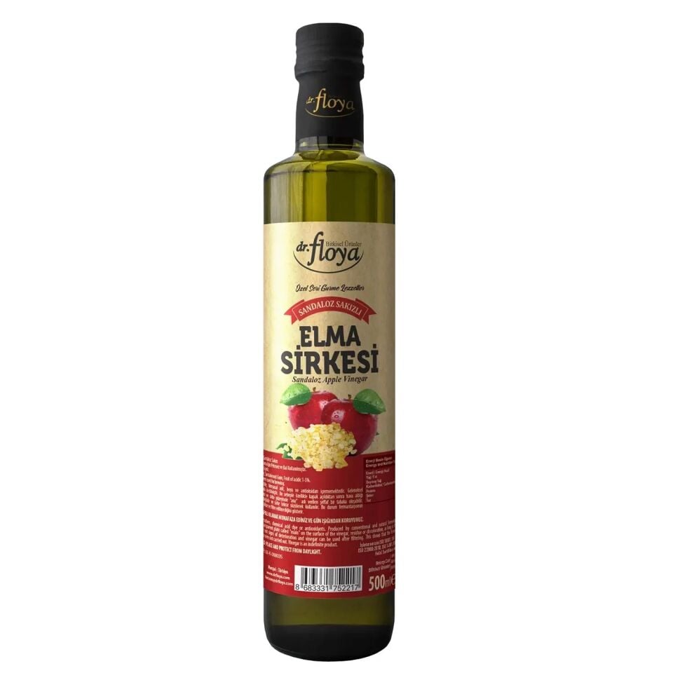 Dr. Floya Sandaloz Sakızlı Elma Sirkesi 500 mL