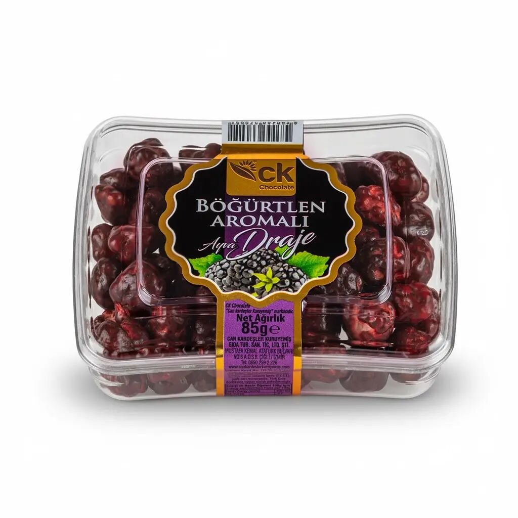 Böğürtlen Aromalı Draje 85 g