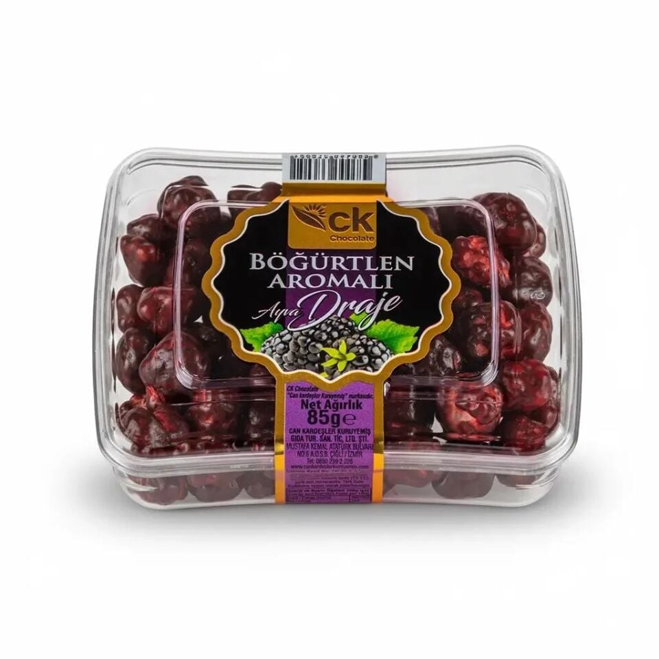 Böğürtlen Aromalı Draje 85 g