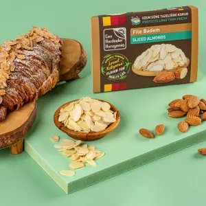 File Badem (Yaprak) | 80 g