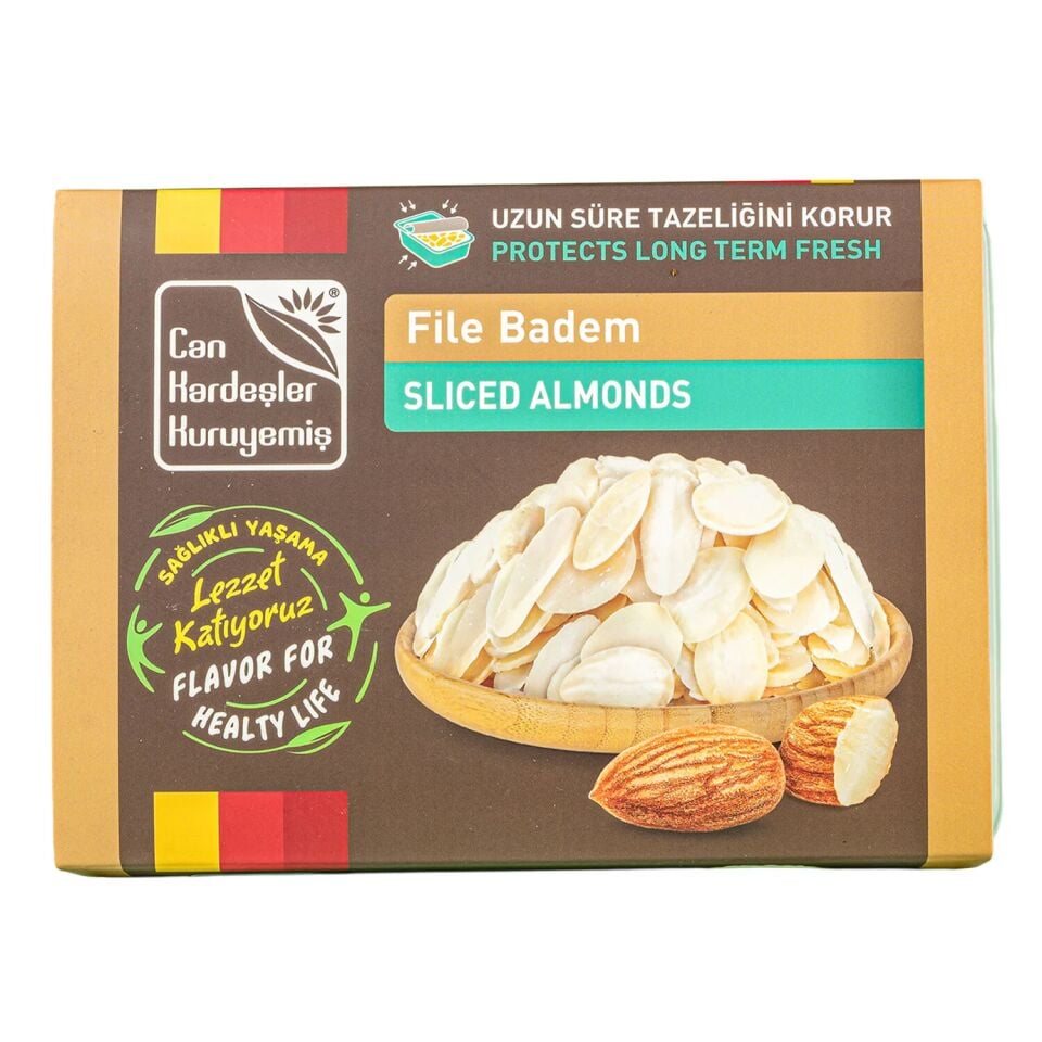 Sağlıklı Atıştırmalık - File Badem (Yaprak) | 80 g