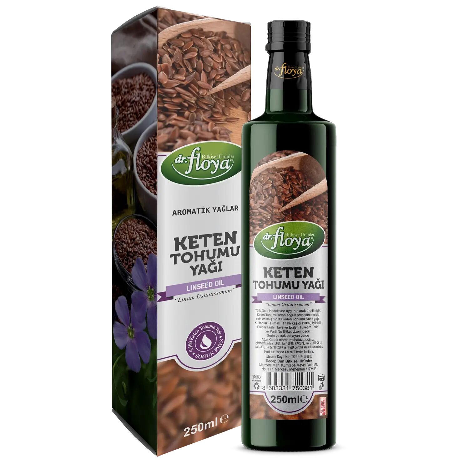 Dr Floya Keten Tohumu Yağı 250 mL