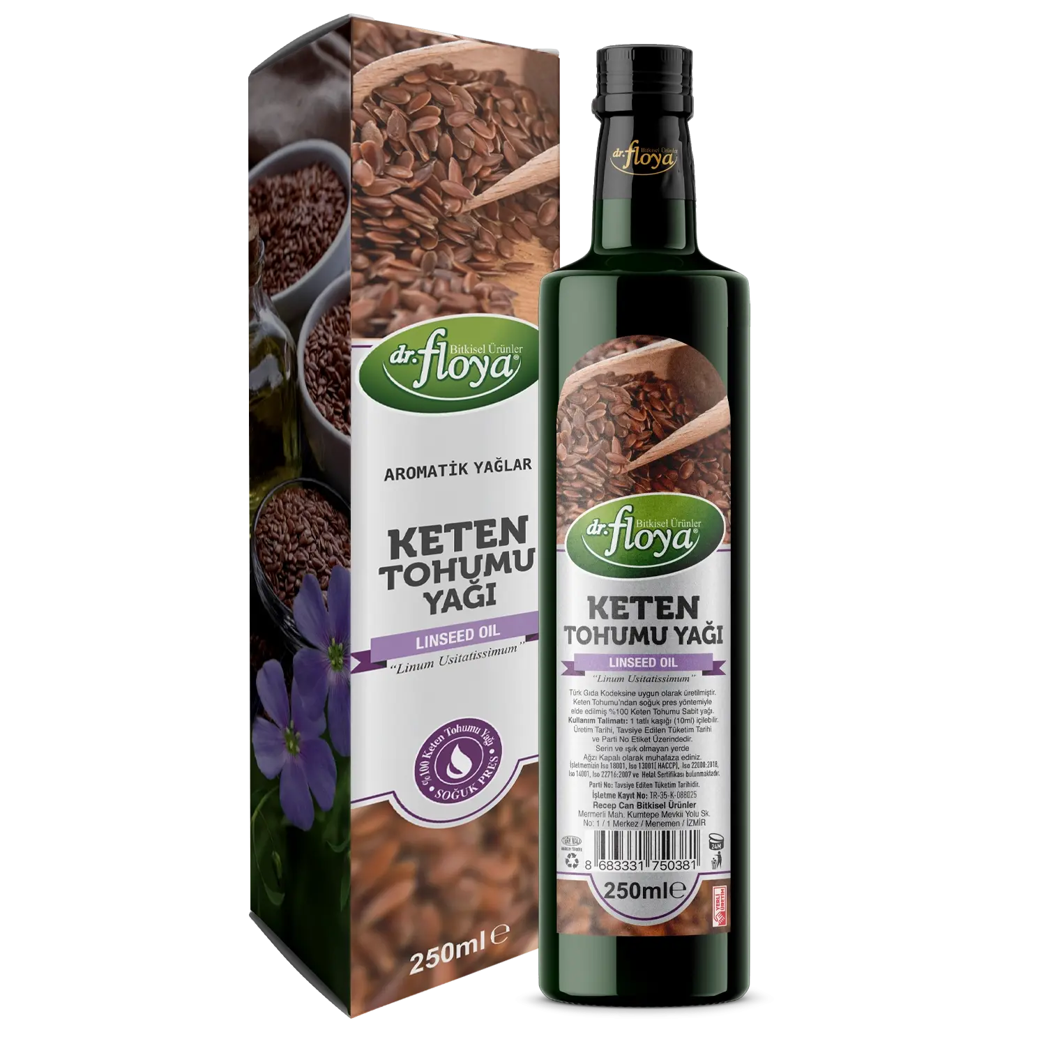 Dr Floya Keten Tohumu Yağı 250 mL