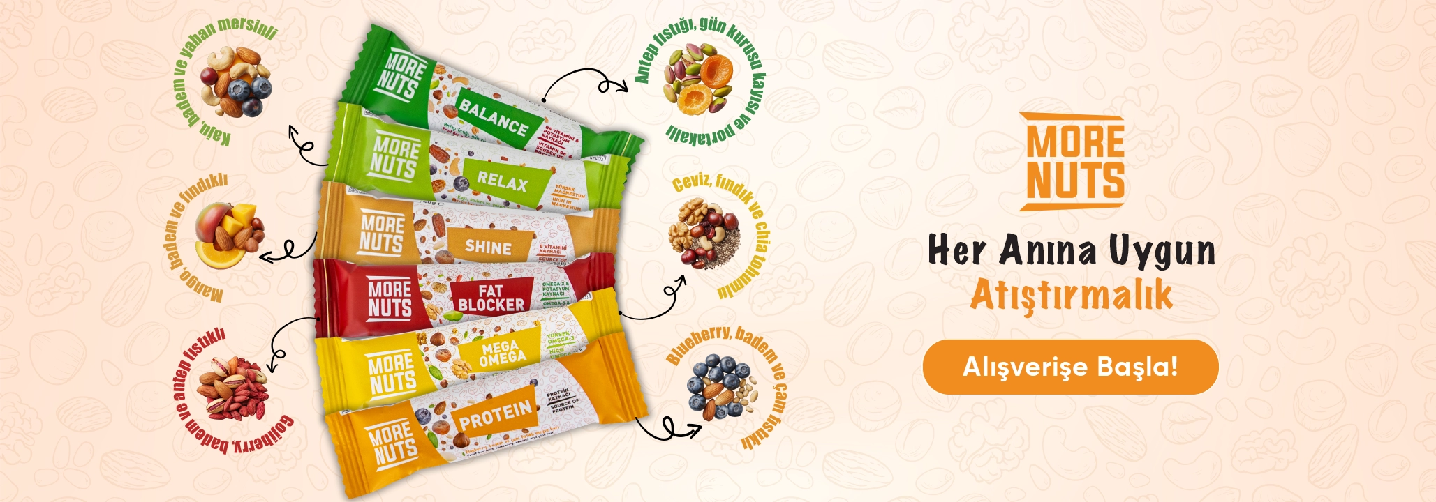 More Nuts Enerji Barları