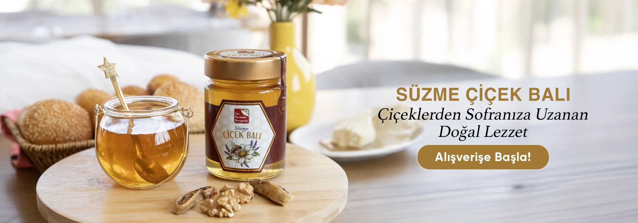 Süzme Çiçek Balı